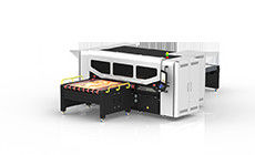 Stampante a getto di inchiostro diritta automatica ondulata di alta risoluzione Machine della stampatrice di Digital fuori